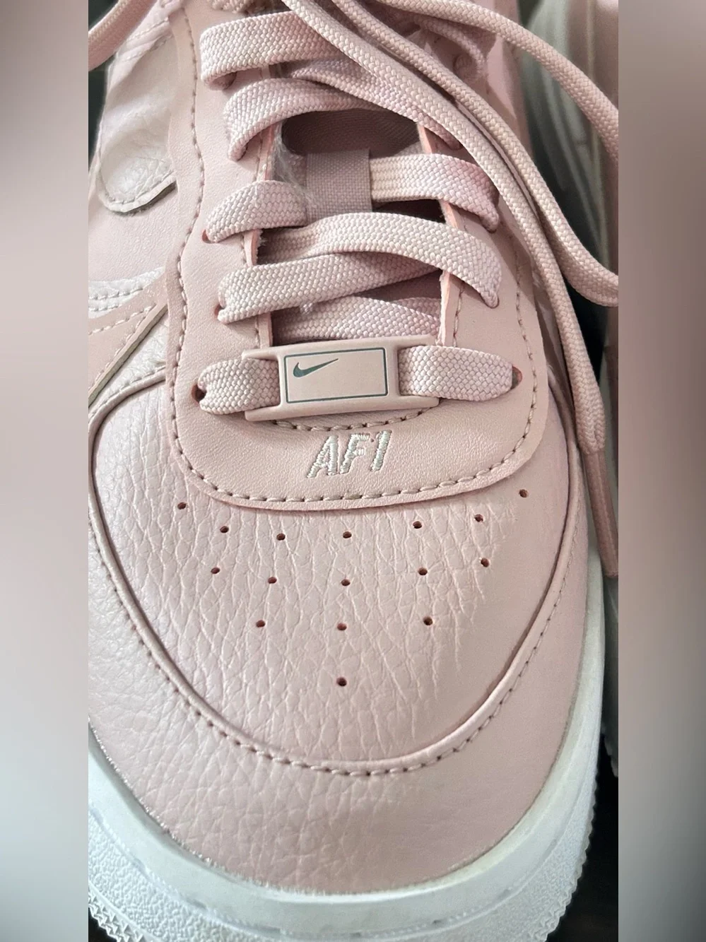 Nike Women’s Air Force 1 Low Sneakers in Light rose and White - Picture 3 of 11